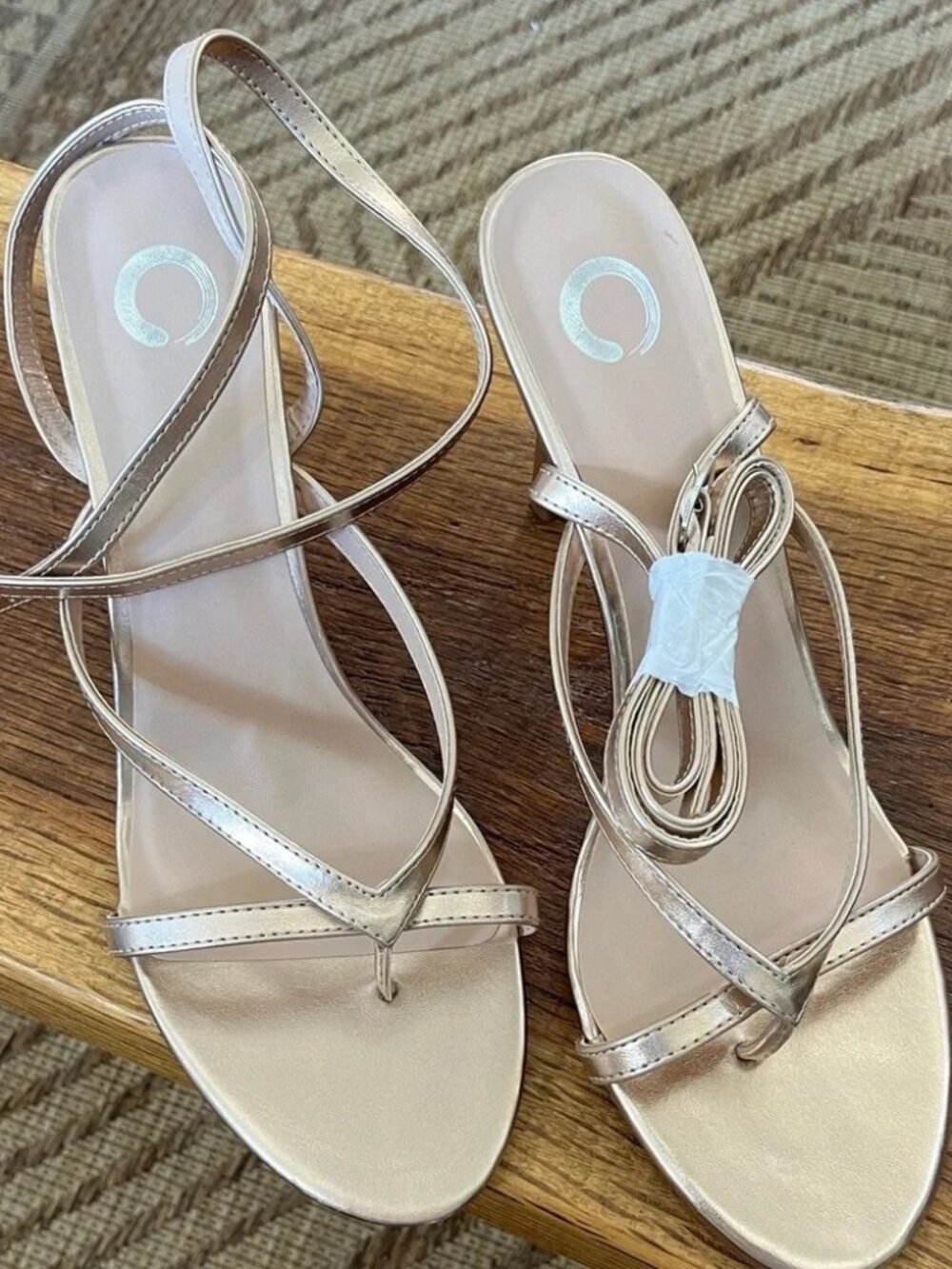 Journee Collection Women's Waverlee Dress Thong Sandals-Size 12
